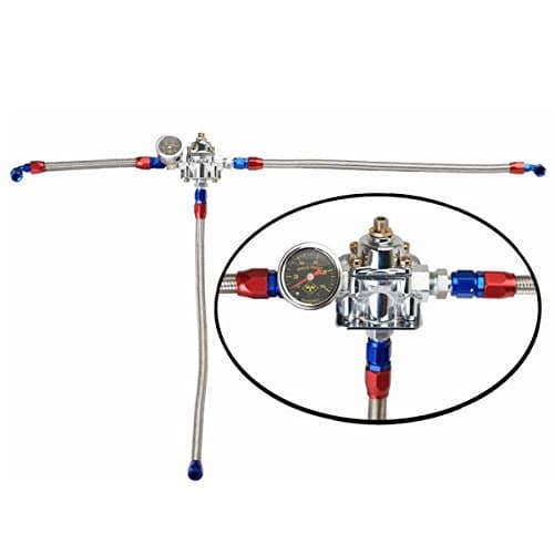 Weber IDF & Empi HPMX 40-44mm Fuel Line Management Kit With Stainless Steel Hose