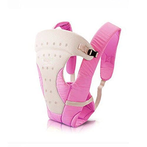 Xbaix 4 Position Baby Carrier - Sling, Facing in, Facing Out and Backpack Pink