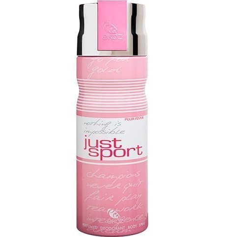 Ekoz Just Sport Pour Femme Deodorant Body Spray 200 mL