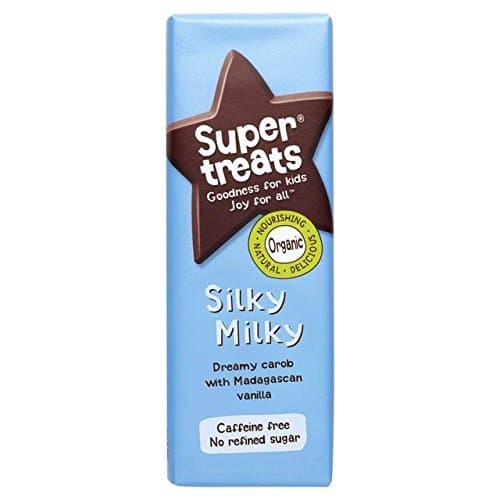 Supertreats Silky Milky Organic Carob Bar - 40g (0.09lbs)