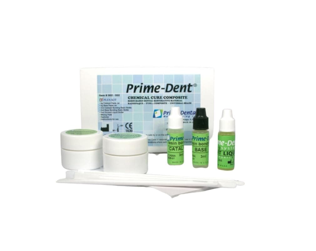 Oral Care – Self Curing Adhesive – 5 gr x 5 gr Kit – Mixing Pads & Spatulas Included