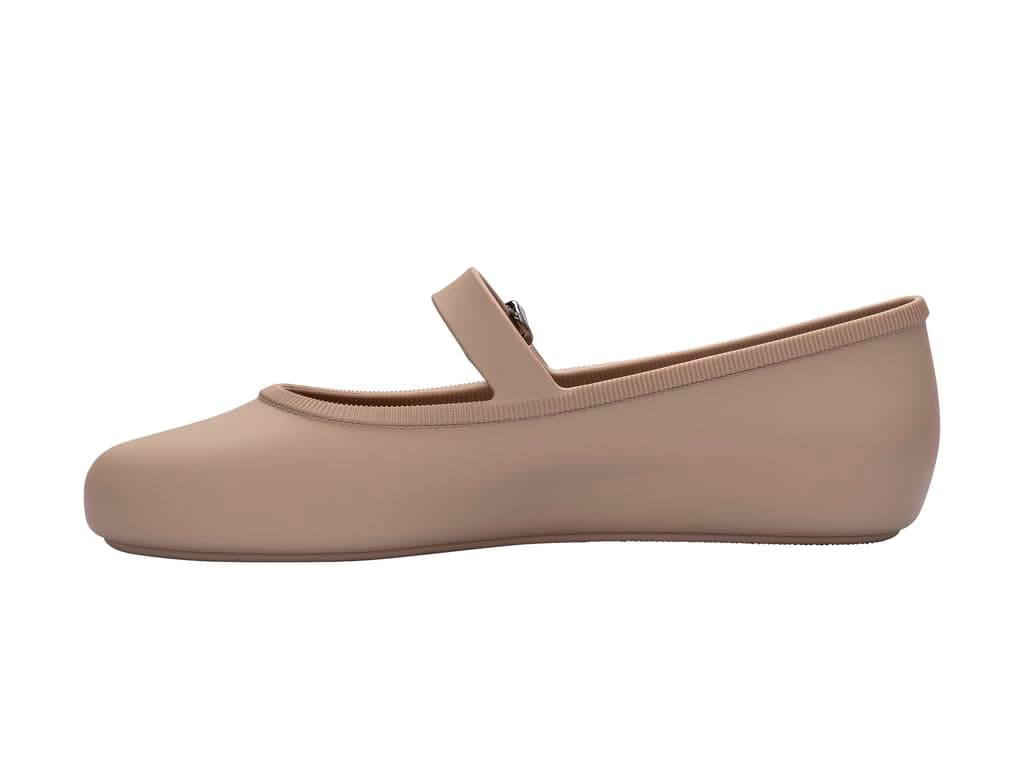 Melissa Soft Ballerina - Seasonless Flats for Women - Classic Ballet Flat Style with Adjustable Strap - Light-as-Air PVC Construction - Soft Foam Insole - Bubblegum Scent