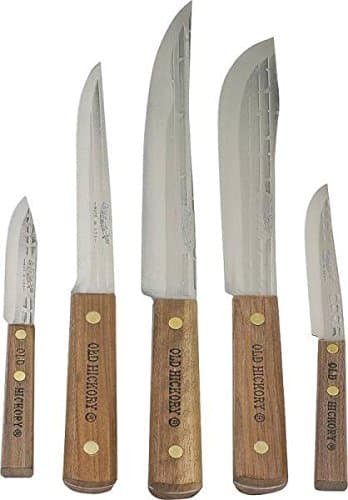 New Old Hickory 705 Usa 5 Piece Kitchen Knife Set Cutlery