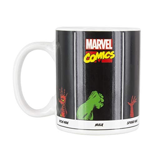 Marvel Comics Super Powers Mug - Heat Change Coffee Mug - Officially Licensed Disney Merchandise