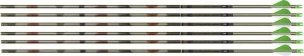 Easton FMJ 400 Camo Hunter Arrows w/ 2" Blazer Vanes (6pk)