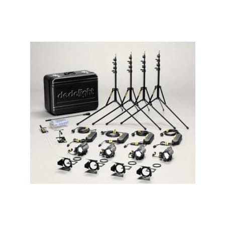 150W Basic Four Light Kit KA24-4BU