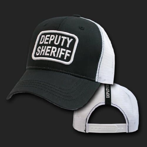 DEPUTY SHERIFF HAT CAP LAW ENFORCEMENT MESH HATS CAPS