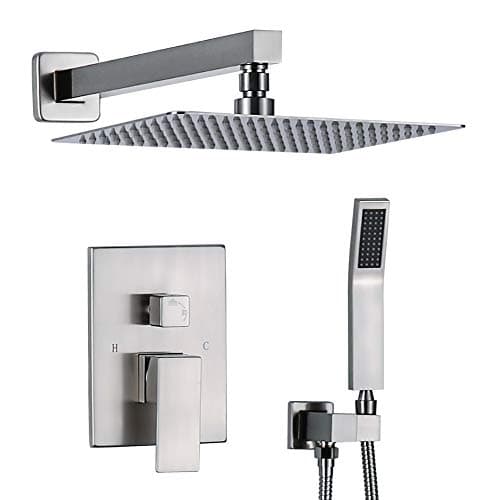 10'' Brushed Shower Set