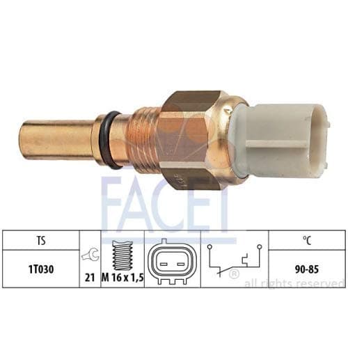 FACET THERMO CONTACT 7.5151 Compatible with LEXUS 8942833010/ Compatible with TOYOTA 8942806010/8942833010