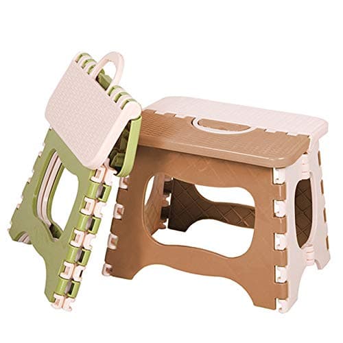 REKYO 2 Packs Folding Step Stool for Toddlers Small Portable Folding Step Stool