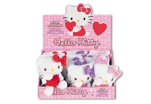 Hello Kitty Valentine Plush with Lollipop