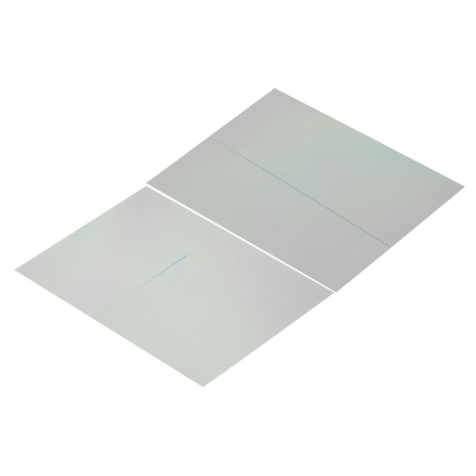 PATIKIL 9.7" Polarized Film Sheets, 2 Pack Adhesive Polarizer Linear Polarizing Filter 20x15.2cm for Screen Photography Lighting, 0/90 Degree