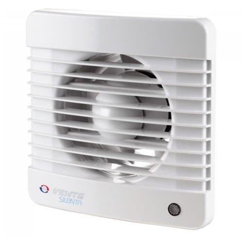 Silenta 6" Kitchen Bathroom Shower Extractor Fan with Pull Cord - Quiet but not Silent - 150mm