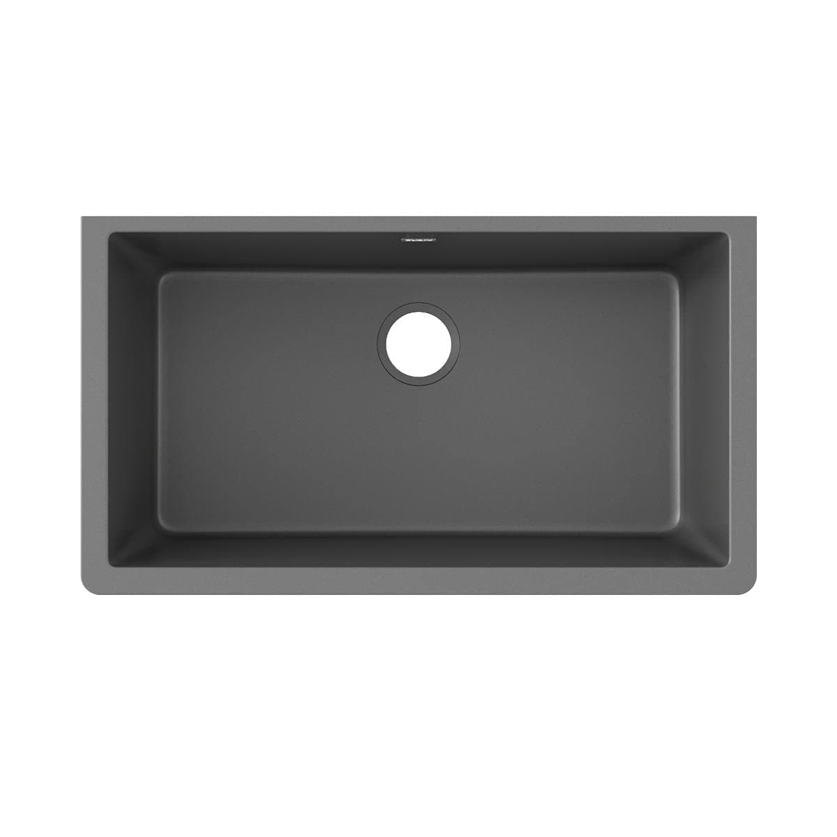 Quartz Classic ELGRU13322GY0 Dusk Gray Single Bowl Undermount Sink