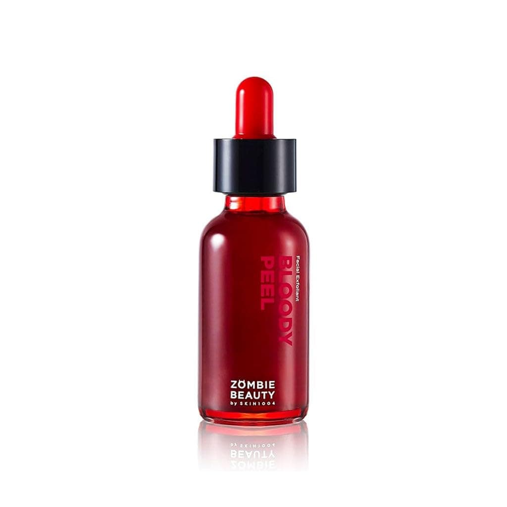 SKIN1004 Bloody Peel 1.01 fl.oz, 30 ml AHA 17% Exfoliating Solution, Removes Dramatic Exfoliating Effect with Special Home Care
