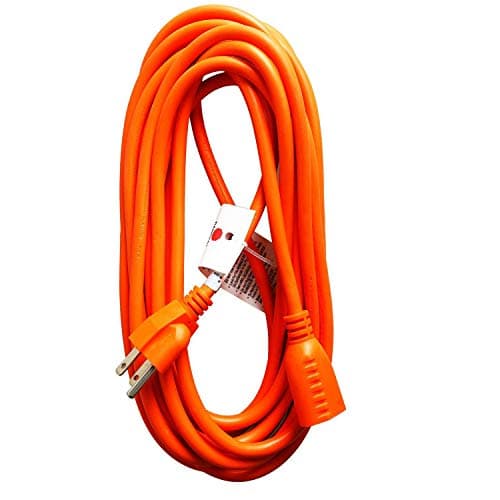 Epicord 16/3 Outdoor Extension Cord 3 Conductor Heavy Duty for Indoor and Outdoor (25 Feet)