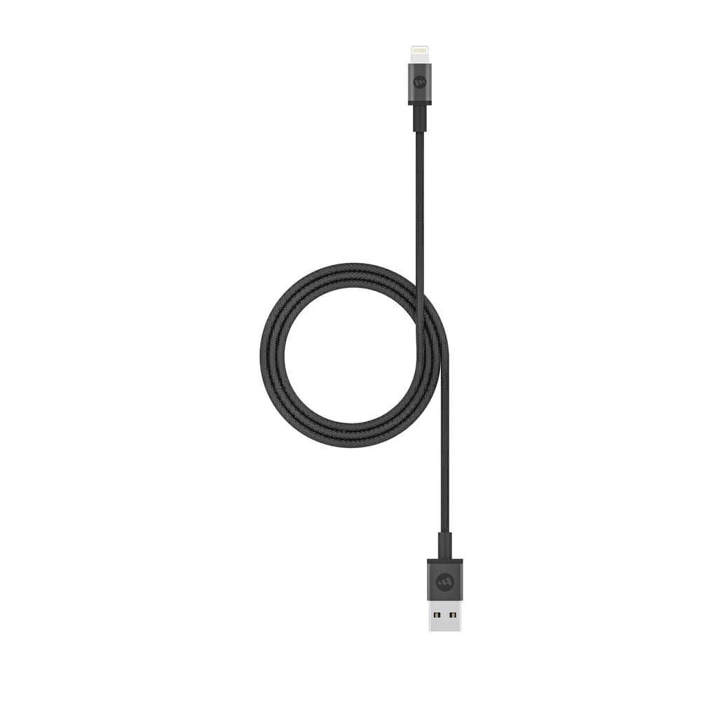 Mophie Fast Charge USB-A Cable with Lightning Connector - 1M Cable - Black, 409903788