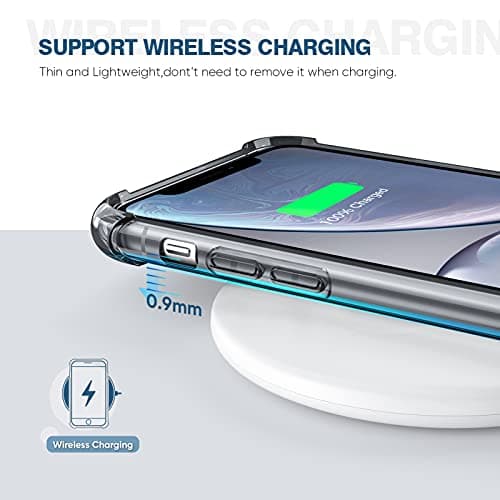 ORIbox iPhone XR Matte Case - Translucent Black, Shock-Absorbent, TPU & Polycarbonate