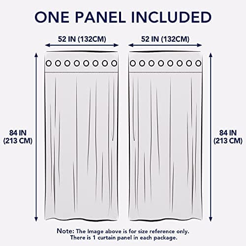 PureFit Outdoor Curtains for Patio Waterproof Weatherproof, UV Resistant Outside Curtains for Gazebo, Front Porch, Pergola, Sun Blocking Privacy Curtain, 52W x 84L inch, 1 Panel, Red Clay