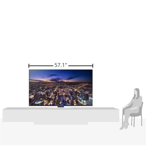 Samsung UN65HU8550 65-Inch 4K Ultra HD 120Hz 3D Smart LED HDTV (Renewed)