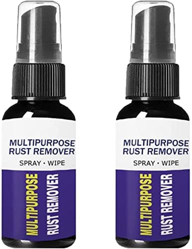 2pcs Rust Remover Spray, Rust Removal Agent for Bright Metal Strip for Car Detailing, Multipurpose Car Maintenance Cleaning Derusting Spray, Kitchen Home Cleaning Rust Inhibitors (30ml)