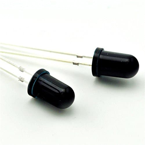50PCS 5mm IR 940nm Round Head Infrared Receiver Photodiodes Diode