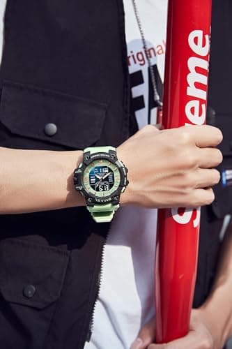 Gosasa Men's Watches Multi Function Military S-Shock Sports Watch LED Digital Waterproof Alarm Watches