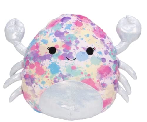 Squishmallows Official Kellytoy Mackenzie The Rainbow Crab 16"