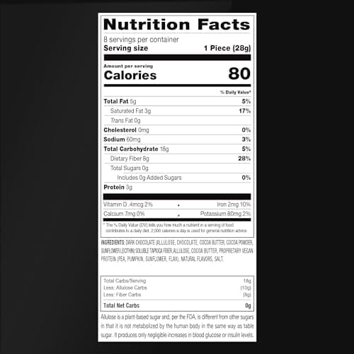 RxSugar Vanilla Creme Swealthy Snax, Snack Bars Made with Allulose 24 Bars - 3 Pack