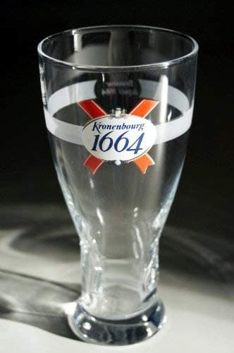 Kronenbourg 1664 Pint Glasses CE 568ml/20oz (Set of 4)