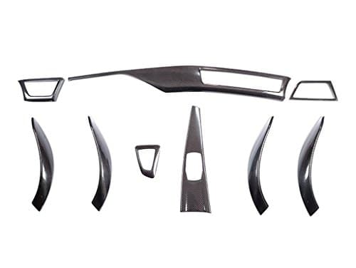 New Carbon Fiber Interiors 9PCS for BMW 3 Series Sedan (F30) 2012-2016 316i 318i 320i 325i 328i 330i 335i 340i 350i (A-Style)