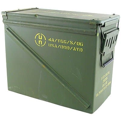 Large Military Ammo Box Watertight Camping Storage