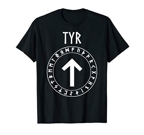 Tyr Norse God Tiwaz Rune T-Shirt