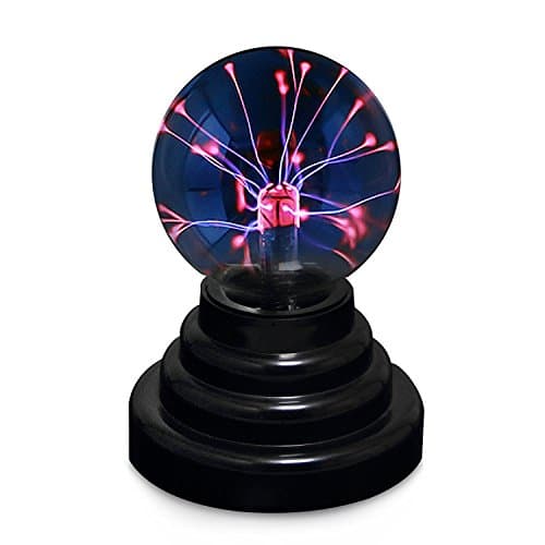 Bdwing Plasma Ball BD01 Magic Plasma Ball Lamp [Touch Sensitive] Nebula Sphere Globe Novelty Toy – USB or Battery Powered - for Parties, Decorations, Prop, Kids, Bedroom, Home, and Gifts