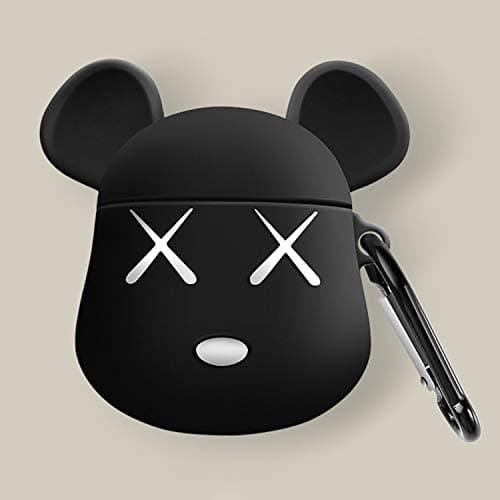 Lupct Patrick Compatible for Airpods Pro/for Airpods 3 Case Silicone,Cute Cartoon 3D Unique Air pods Design Cover,Fun Fashion Funny Cases for Kids Girls Teens Boys Character Skin Keychain for Airpod 3