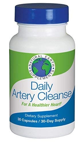 Daily Artery Cleanse Supplement for Heart Health Support, Addresses Age-Related Circulation and Artery Issues. Promotes Clean and Supple Arteries. 30 Day Supply.