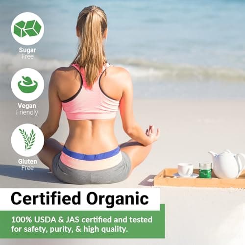 Matcha Moon Daily Zen Organic Matcha Green Tea Powder - All-Purpose Cafe Grade, Bursting with Antioxidants & L-Theanine - From Uji, Kyoto Japan - 100g Value Tin