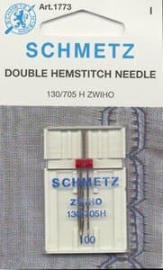 SCHMETZDouble Hemstitch/Wing Needle Size 16/100