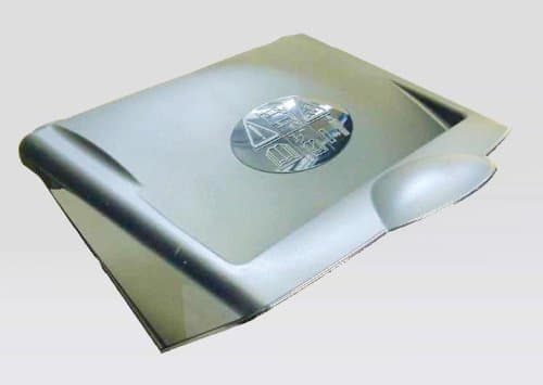 Hayter Genuine 410028 Rear Deflector - Lawn Mower Part - Stainless Steel, Powder Coated, Silver