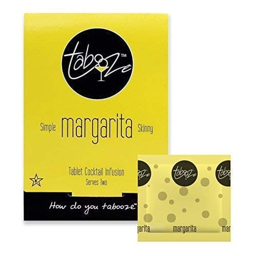 Tabooze Sugar Free Cocktail & Drink Mixer Tablets (Margarita, 8 Tablets)