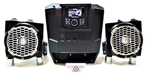 2013-2019 Polaris Ranger XP 570/900 / 1000 Dash Mounted Audio Radio Kit - Rockford Fosgate (PMX-3 Receiver)