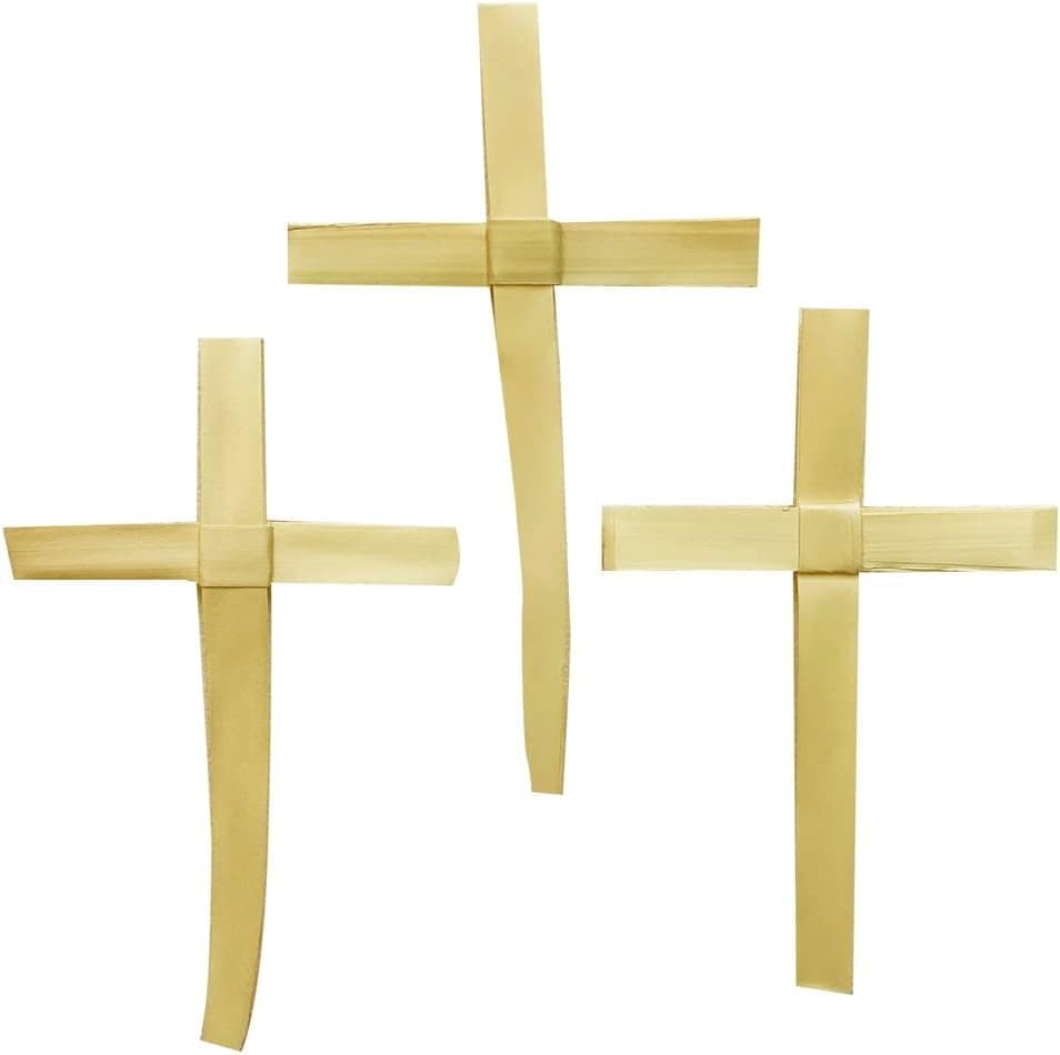 F A Dumont Hand Made Palm Sunday Palm Crosses - Pack of 100-9.5" Tall