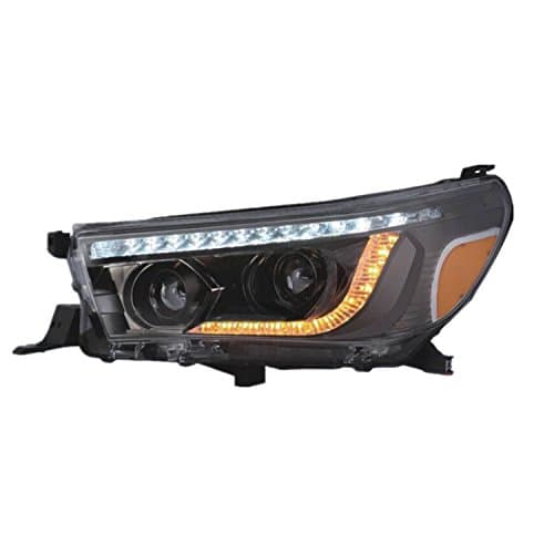 Performance Face lift Head lamp Accessories For Toyota Hilux Revo Headlight Assembly 2015 2016 2017 Year Front Lamp Bifocal Projector Led DRL Led Turning Light