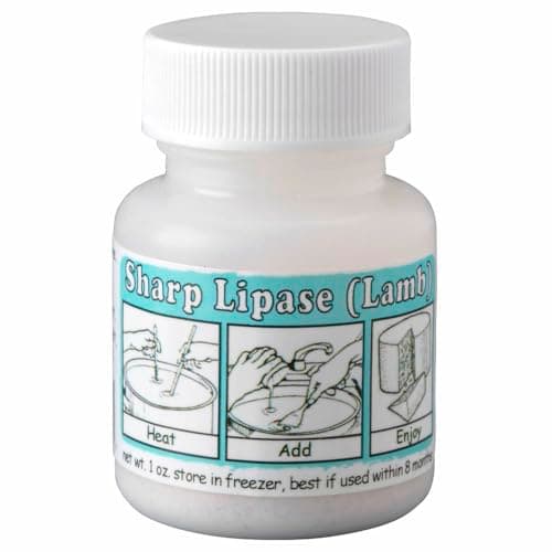 Cheese Making Supplies - Lipase Powder, Capilase (Very Sharp) - 1 Ounce