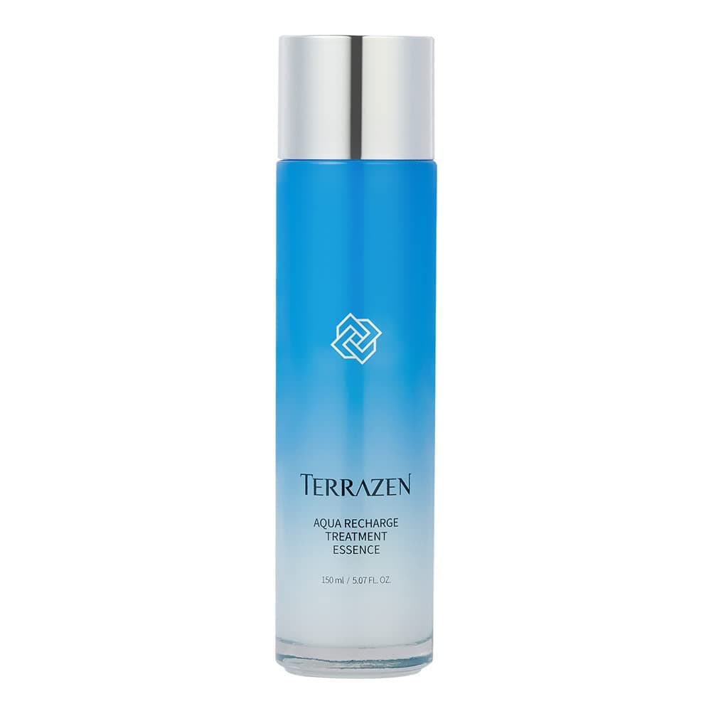 Terrazen Aqua Recharge Treatment Essence, 5.07 fl.oz.(150ml), Boosting Treatment Essence for Dry and Dehydrated Skin with Biotics, 7-Hyaluronic Acid, Vitamin B5, Hydrating, Softening, Balancing