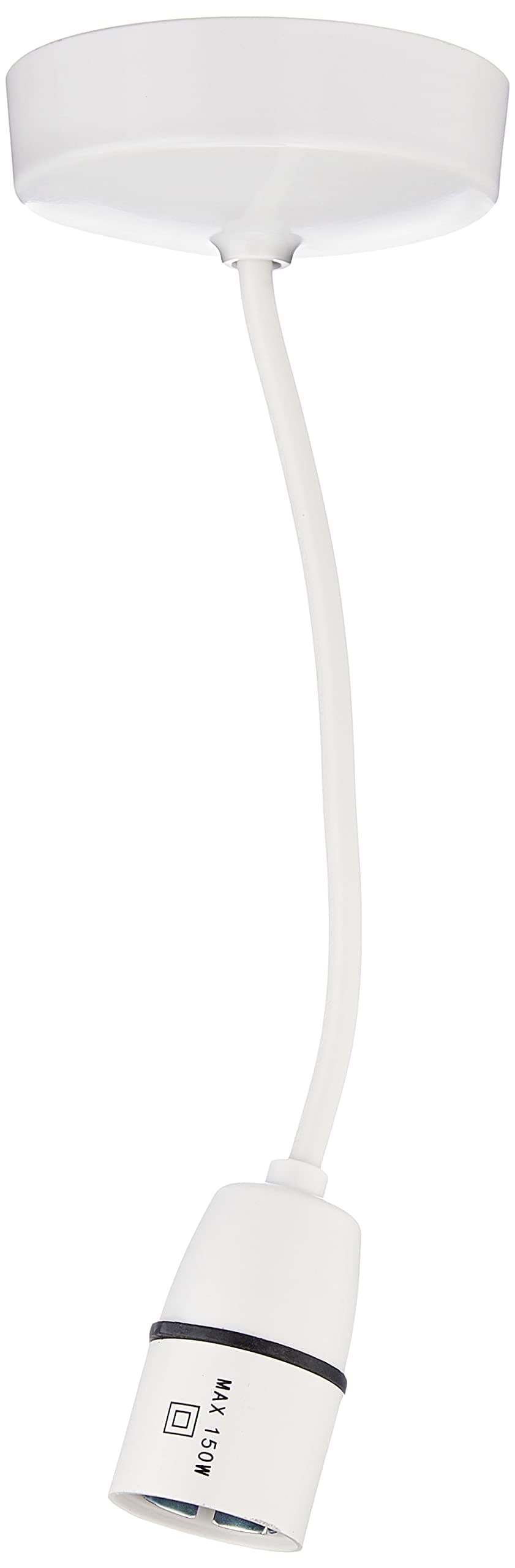 MK K1186RPWHI 150mm Thermostat Pendant Set White [Energy Class A]