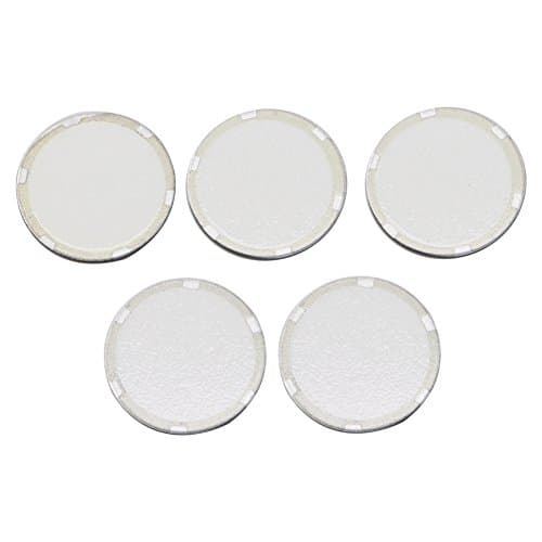Ruzida 5Pcs Fogger Ultrasonic Ceramic Disc Sheet Atomizer 20mm/0.79 inch Humidifier Accessories