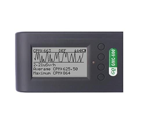 GQ GMC-600 Plus Geiger Counter Detector Dosimeter Alpha Beta Gamma XRay LND 7317 sensor tube