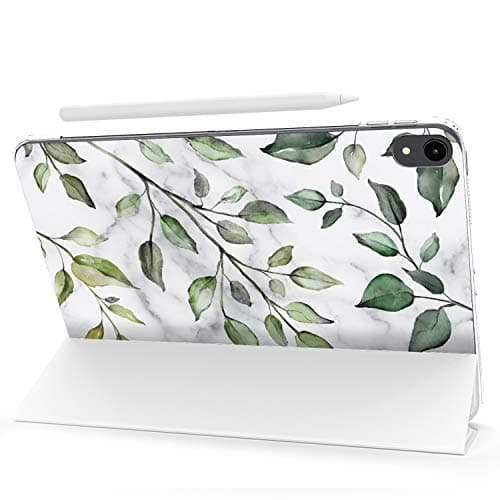 Case for iPad Pro 13 M4 Air M2 11 2024 4th 10.9 2022 10.2 12.9 10.5 9.7 Mini 6 5 4 3 2 1 Green Stand Summer Bible Design Flowers Closure Magnetic Print Quote Slim fit Marble Wreath Leaves