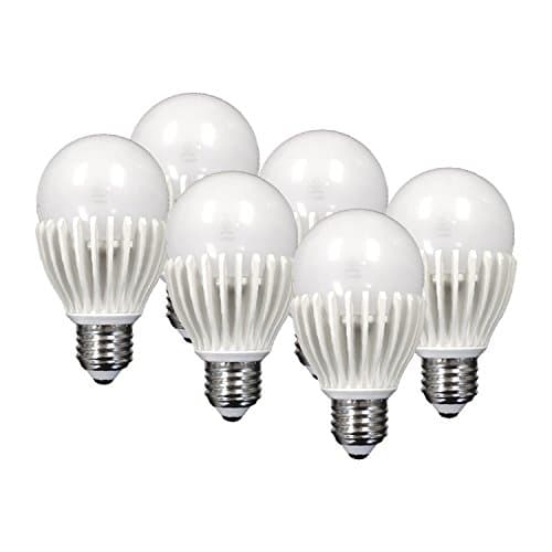Yigeda Y0A19P7D12027 - LED A19 Light Bulbs - 60 Watt Equivalent - Warm Color (2700K) - 7 Watt - Dimmable - 500 Lumens - 6 Pack